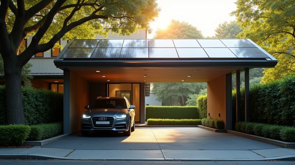 Optimisez votre espace avec un carport solaire polyvalent