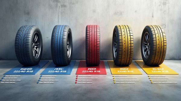 Top 5 pneus et chaussettes 225/40 r18 pour une meilleure adhérence
